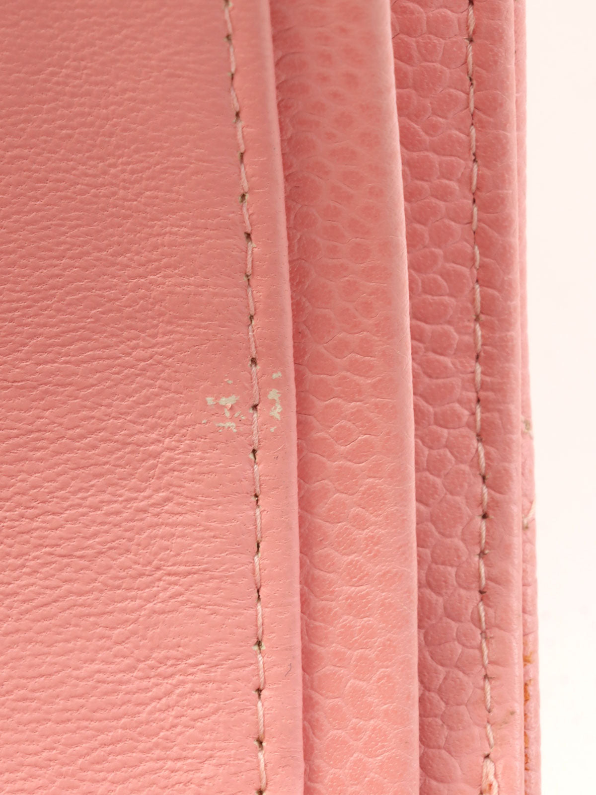 2003 Caviar Skin Classic Flap Chain Bag, 25cm, Pink