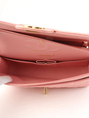 2003 Caviar Skin Classic Flap Chain Bag, 25cm, Pink