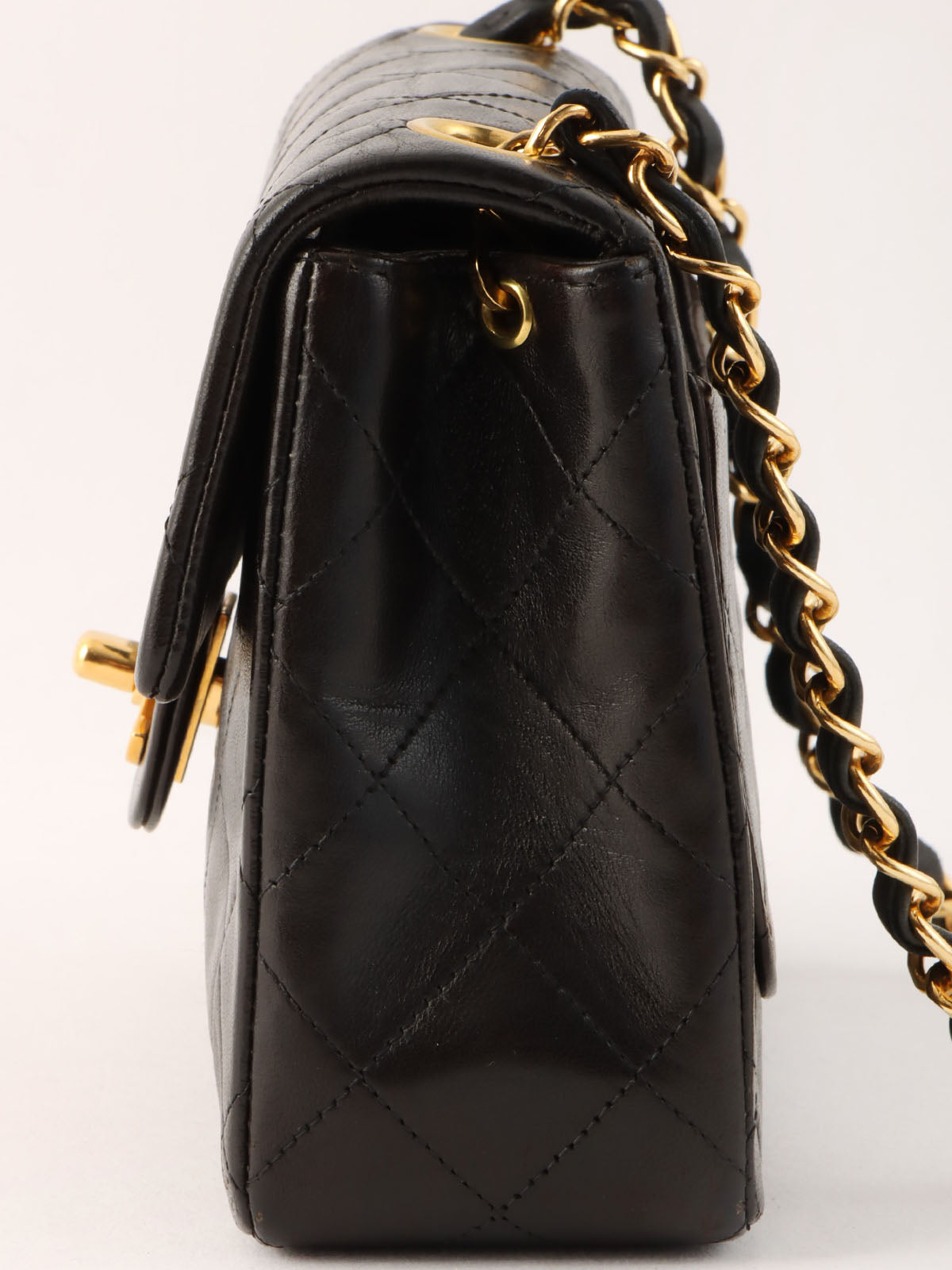 1997年左右制造 迷你Classic flap链条包 黑色