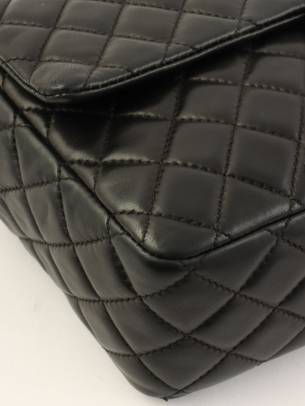 2008年頃製　バレンタイン限定CCターンロックマトラッセチェーンショルダーバッグ　ブラック