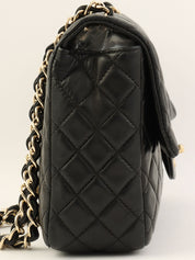 2008 Valentine's Day Limited Edition CC Turnlock Matelasse Chain Shoulder Bag in Black