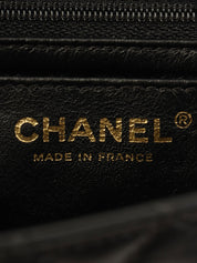 2008年頃製　バレンタイン限定CCターンロックマトラッセチェーンショルダーバッグ　ブラック