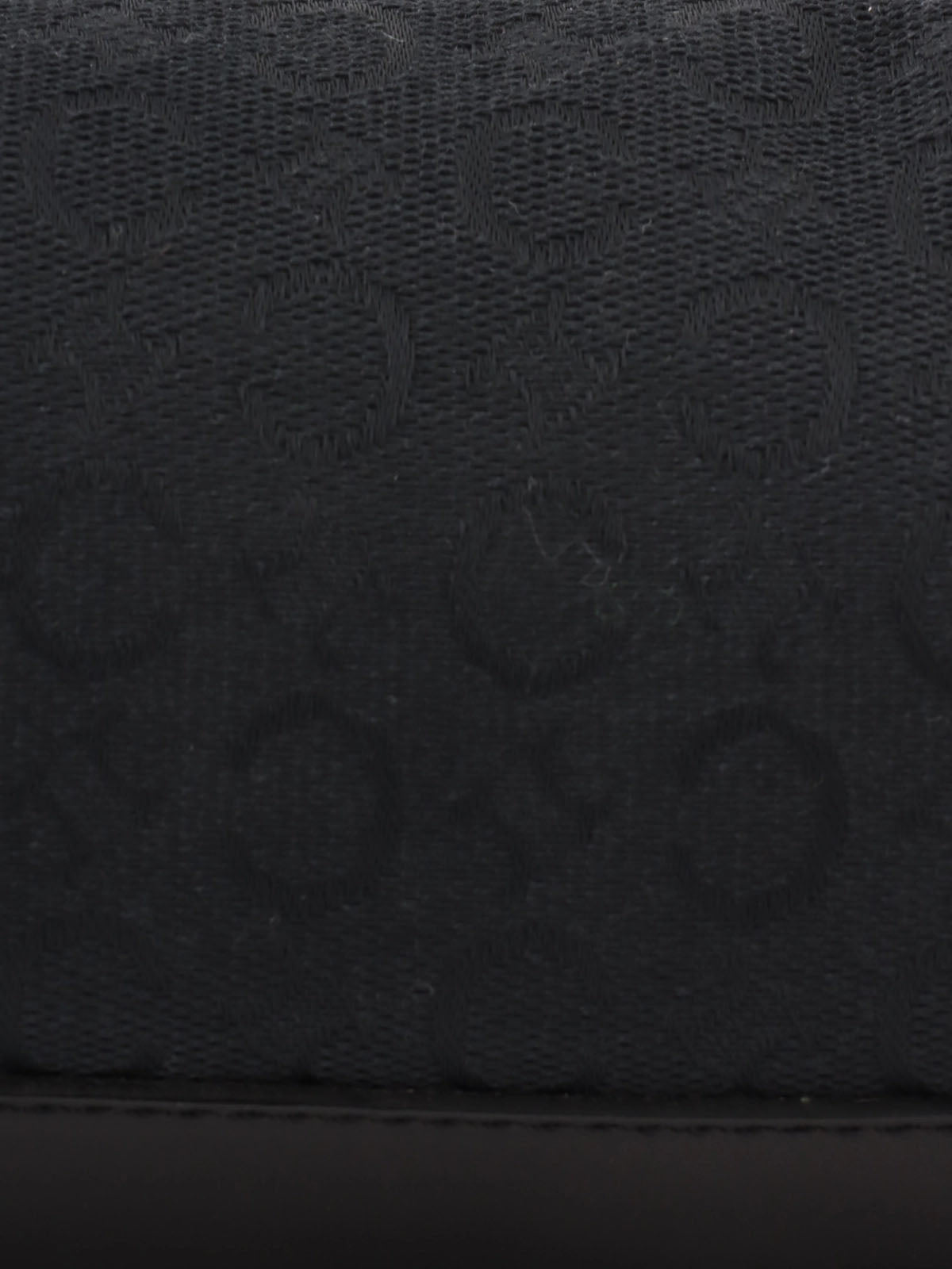 C凯旋门印花手袋 黑色