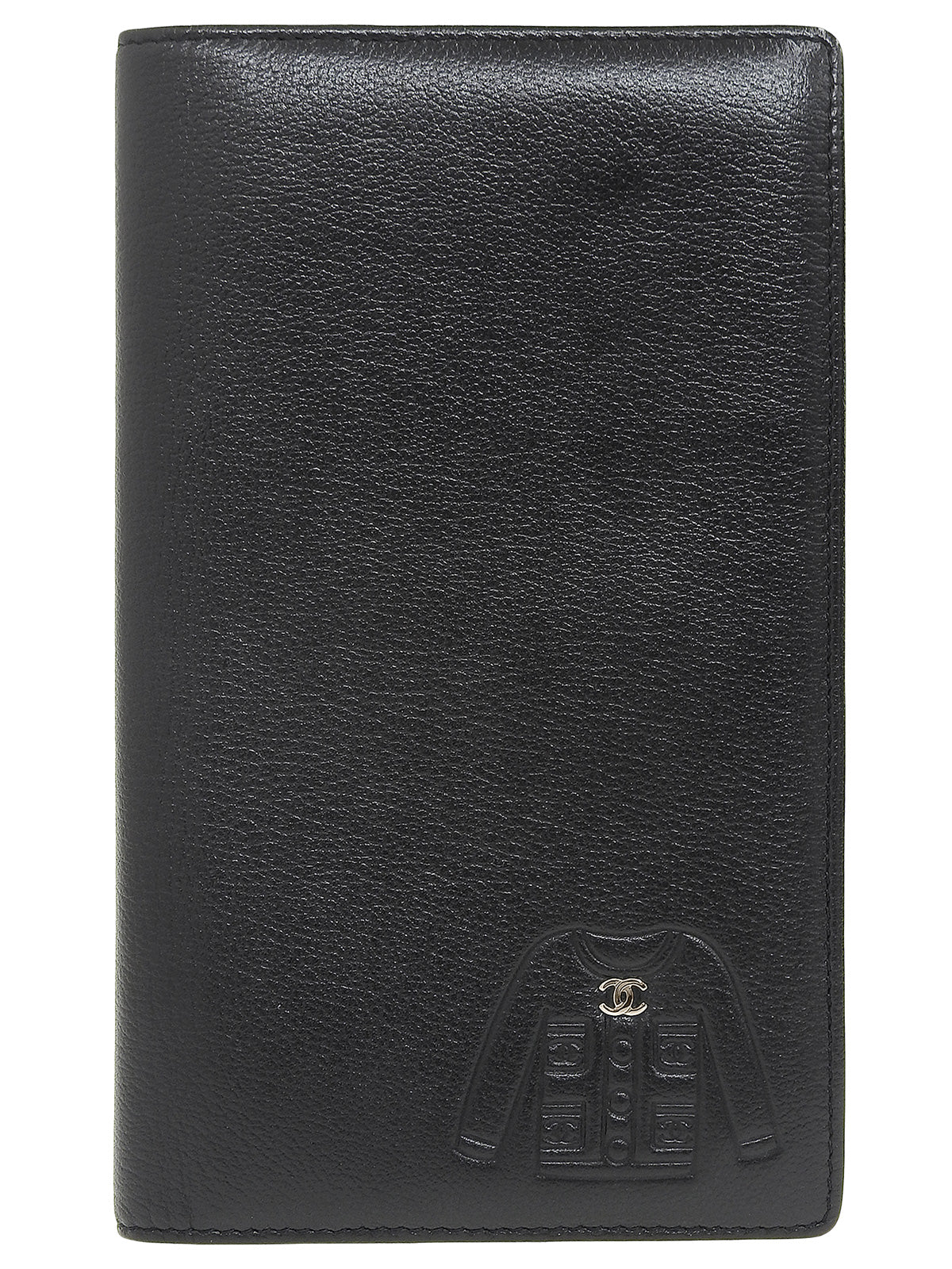 2010年頃製 CCマークココジャケットモチーフロングウォレット ブラック