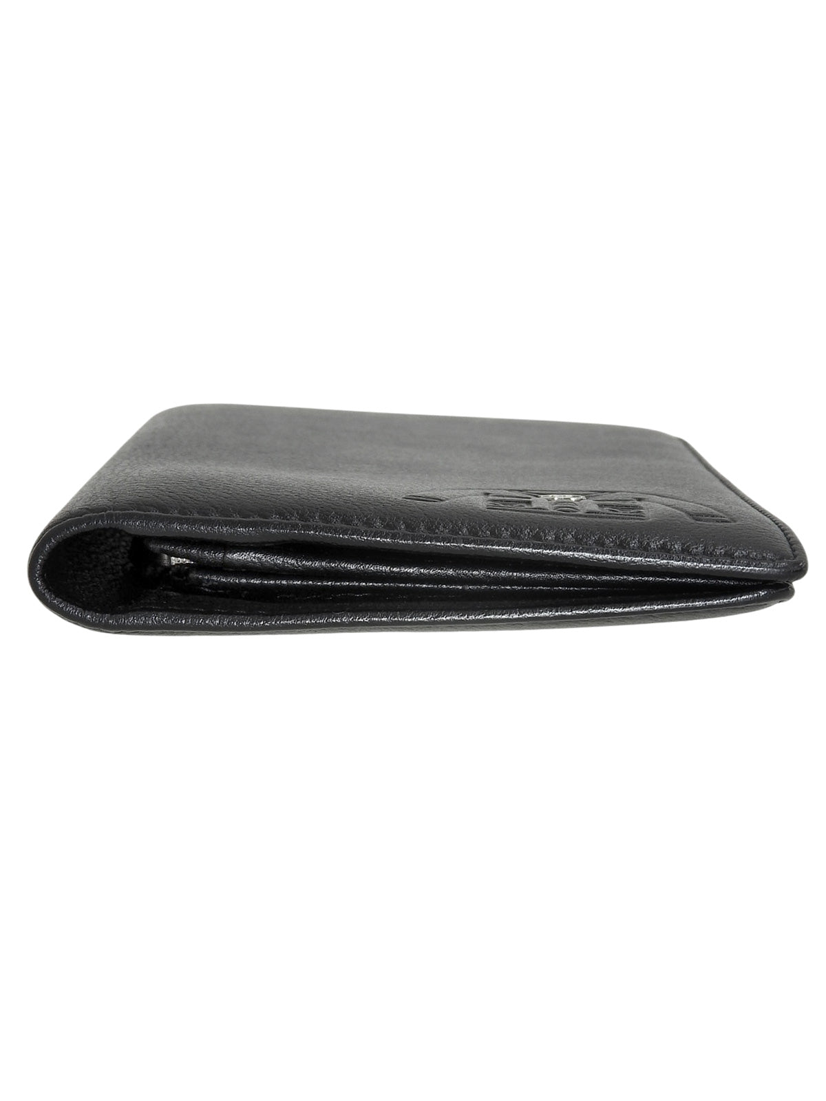 2010 CC Mark Coco Jacket Motif Long Wallet in Black