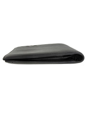 2010 CC Mark Coco Jacket Motif Long Wallet in Black