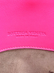 粉色 Intrecciato 手提包