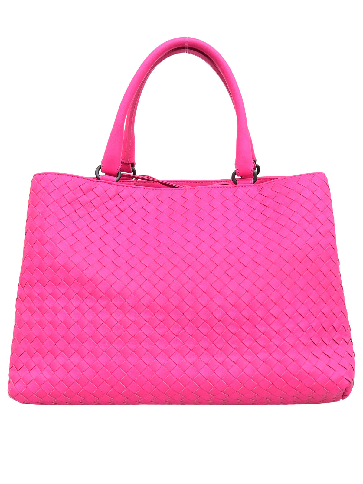 Pink Intrecciato Handbag