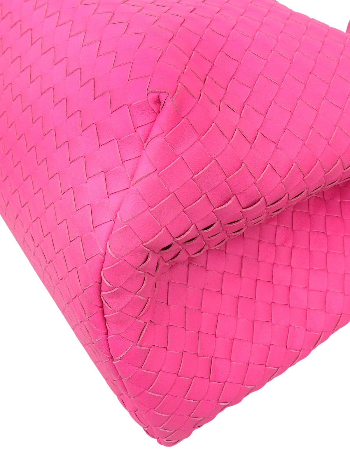 粉色 Intrecciato 手提包