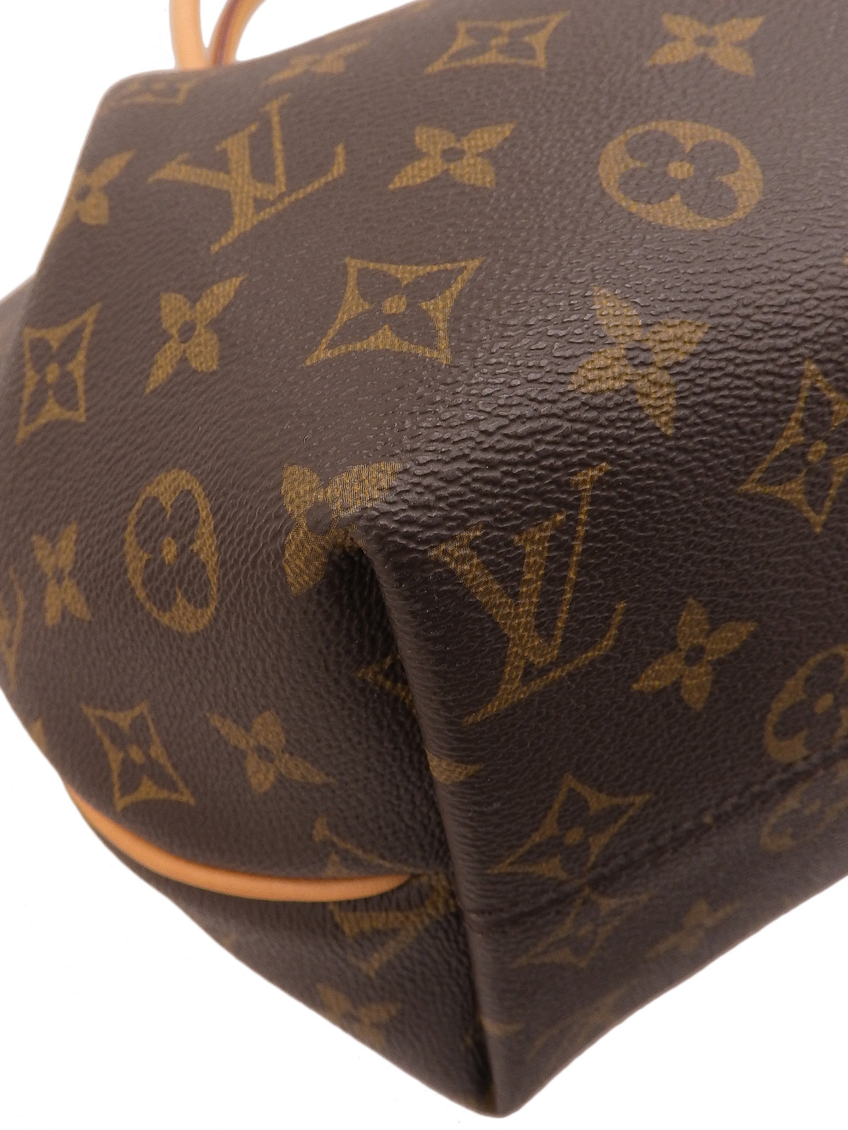 2014 Monogram Turen PM Canvas Bag in Brown