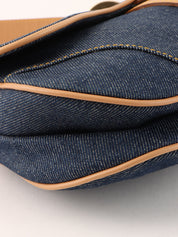 デニムサドルバッグ インディゴ