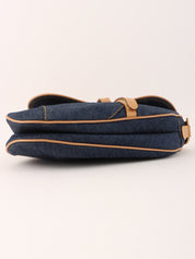 デニムサドルバッグ インディゴ