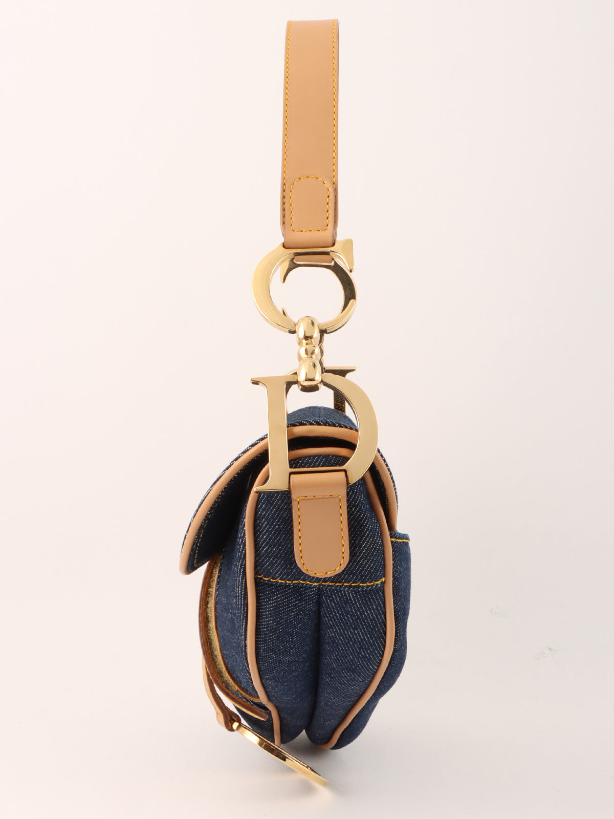 デニムサドルバッグ インディゴ