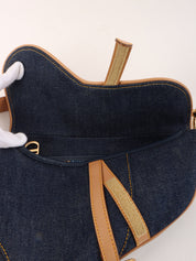 デニムサドルバッグ インディゴ