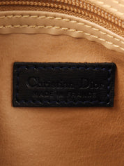 トロッターパターンロゴプレートボストンバッグ ネイビー