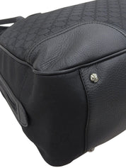 黑色帆布 GG 图案雪莉线波士顿包