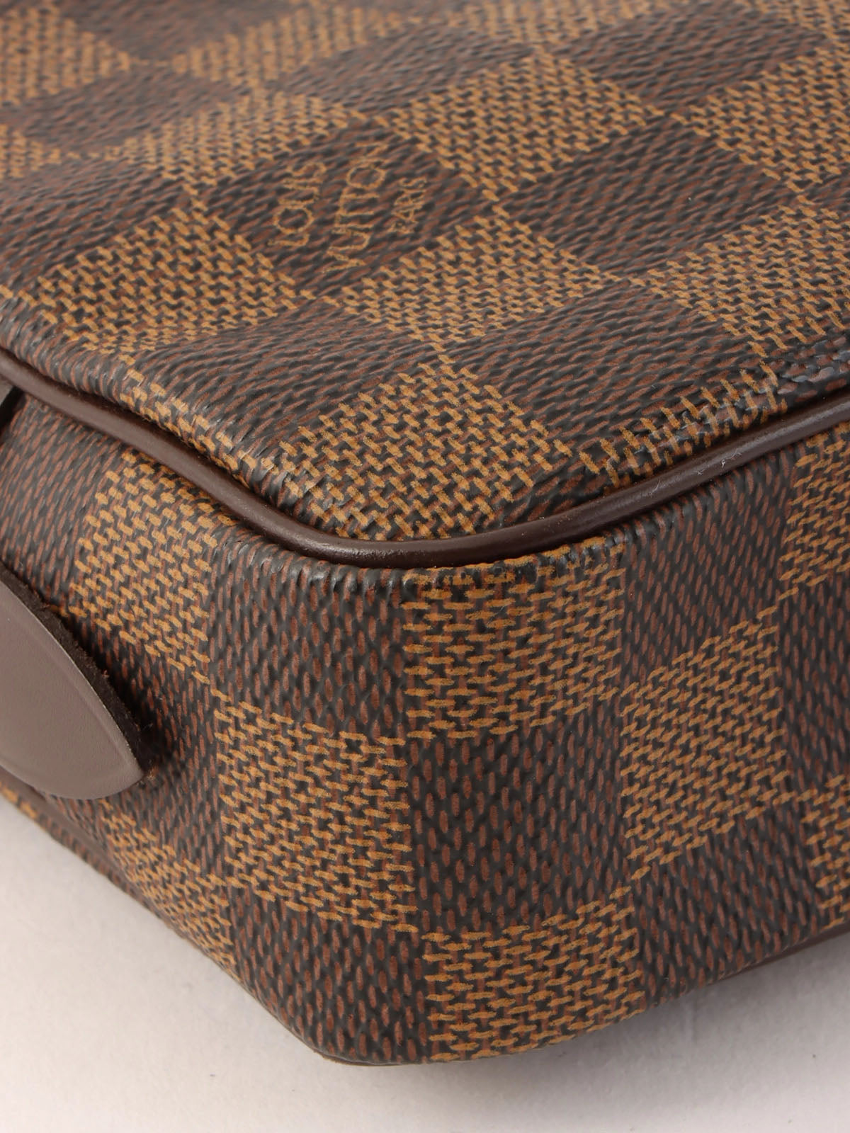 2002 Damier Marly Bandouliere Canvas Brown