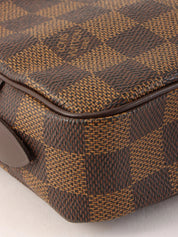 2002 Damier Marly Bandouliere Canvas Brown