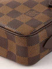 2002 Damier Marly Bandouliere Canvas Brown