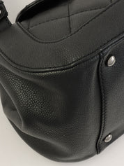 2005 Caviar Skin 2.55 Turnlock Plate Handbag in Black