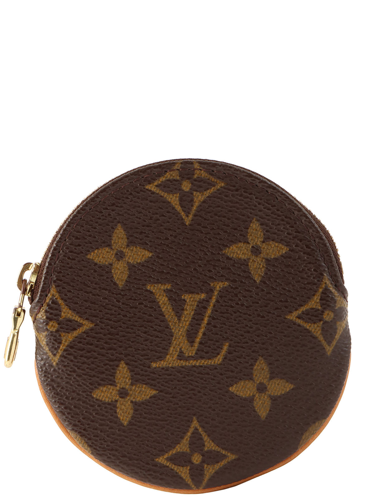 2004 Canvas Monogram Porte Monnaie Long Brown