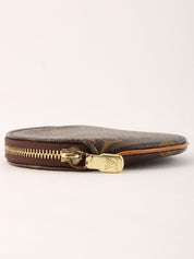 2004 Canvas Monogram Porte Monnaie Long Brown