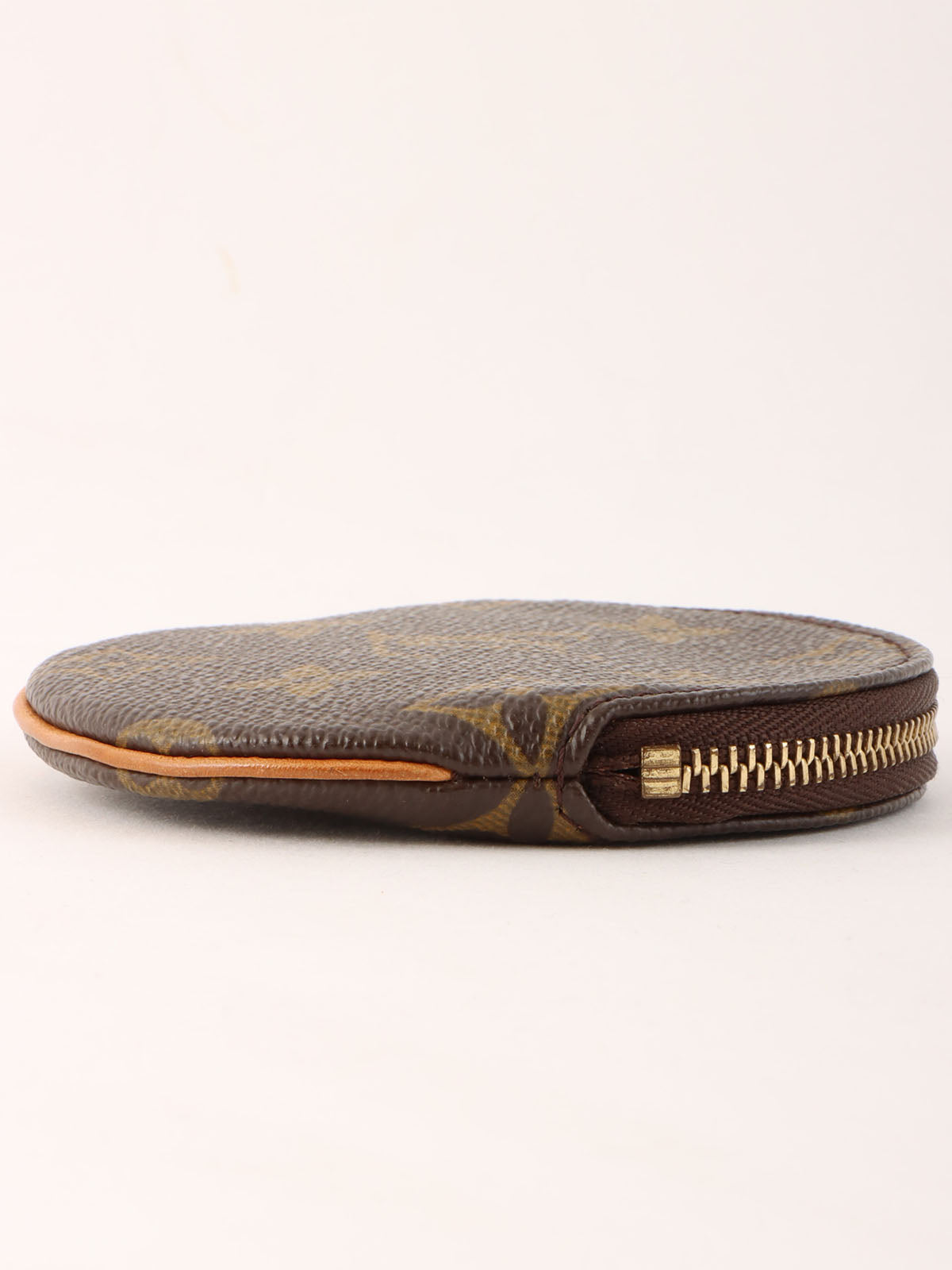 2004 Canvas Monogram Porte Monnaie Long Brown