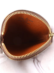 2004 Canvas Monogram Porte Monnaie Long Brown