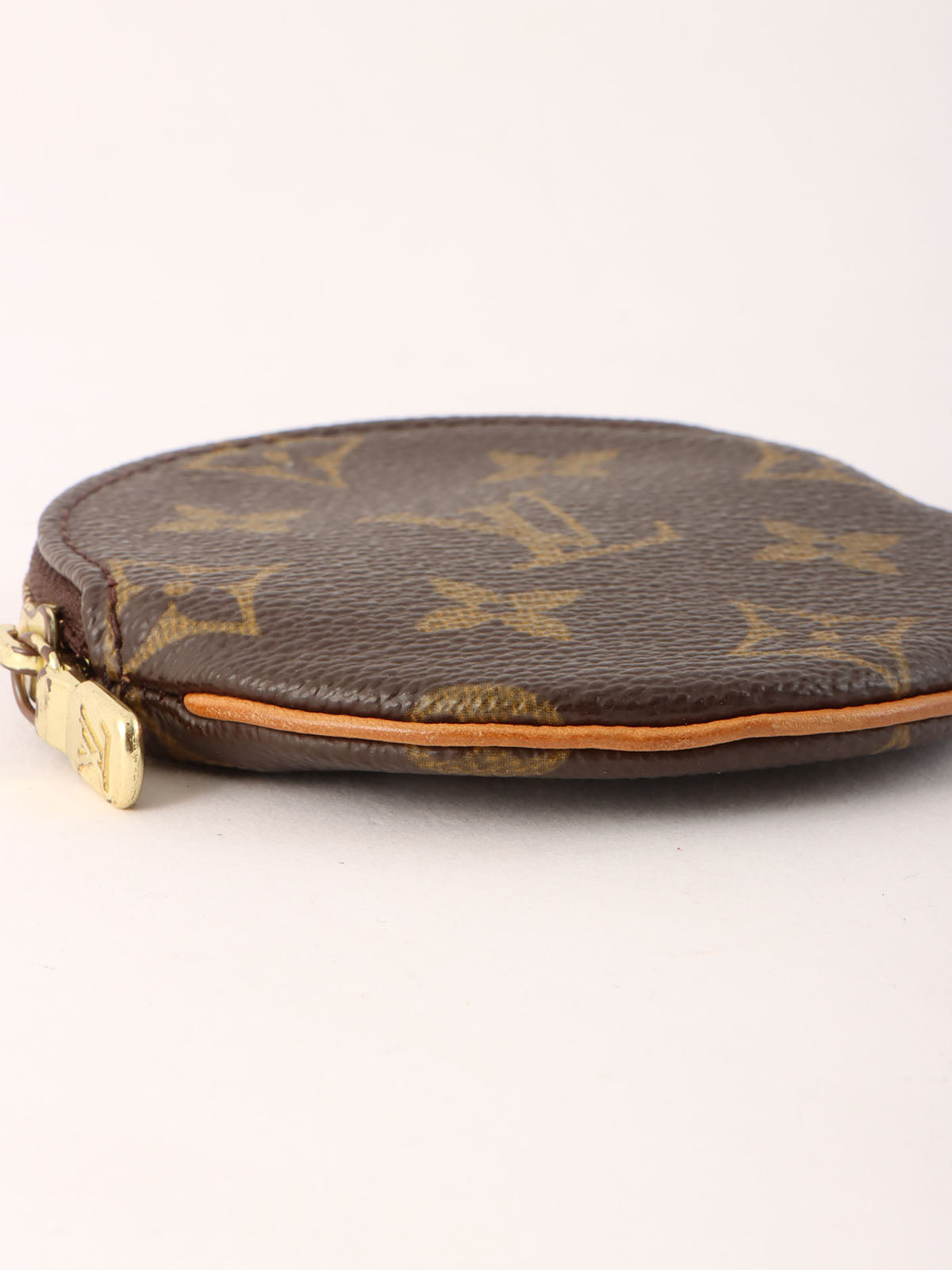 2004 Canvas Monogram Porte Monnaie Long Brown