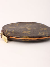 2004 Canvas Monogram Porte Monnaie Long Brown