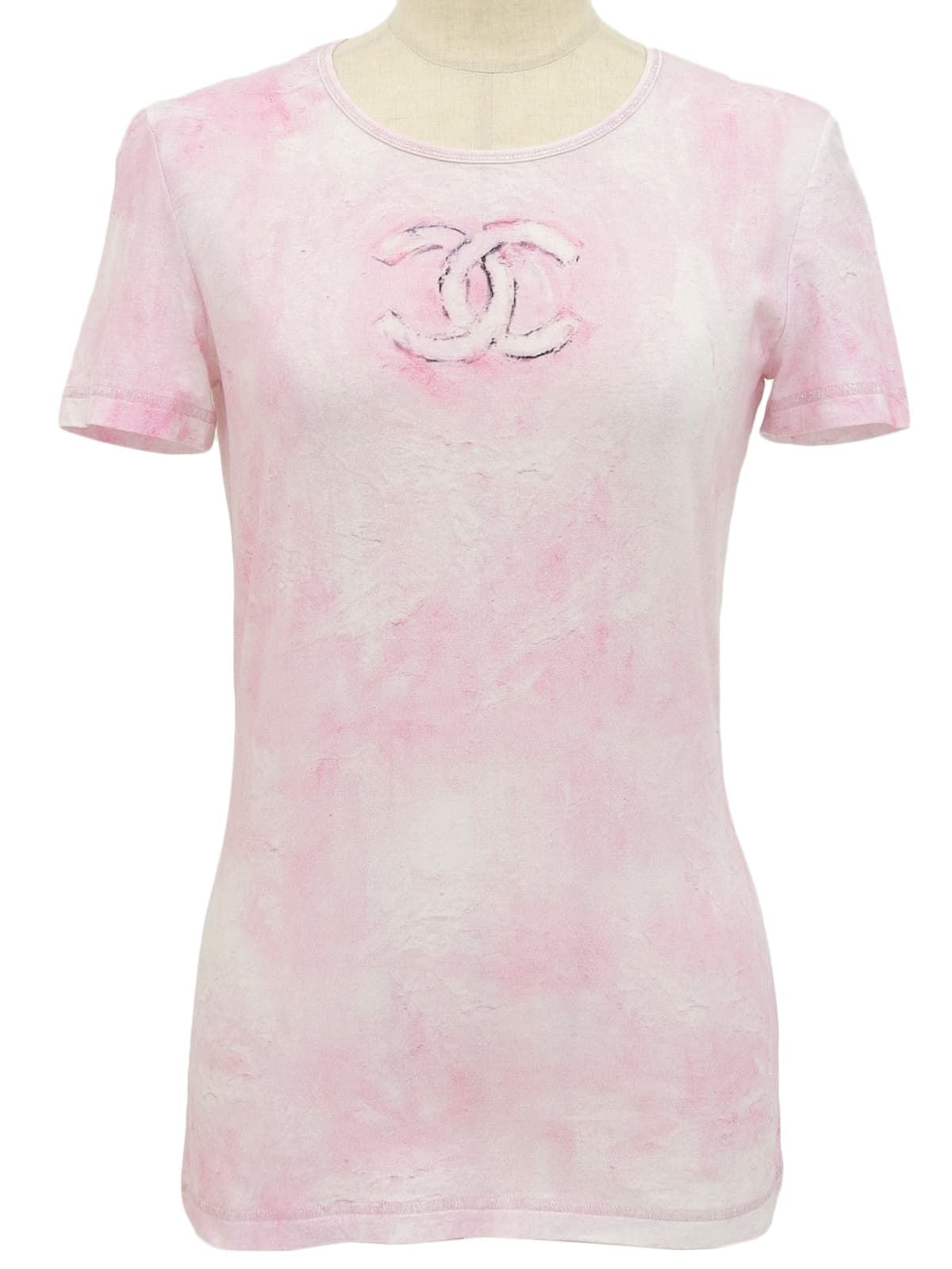 2009年製 CCマークプリントTシャツ ピンク