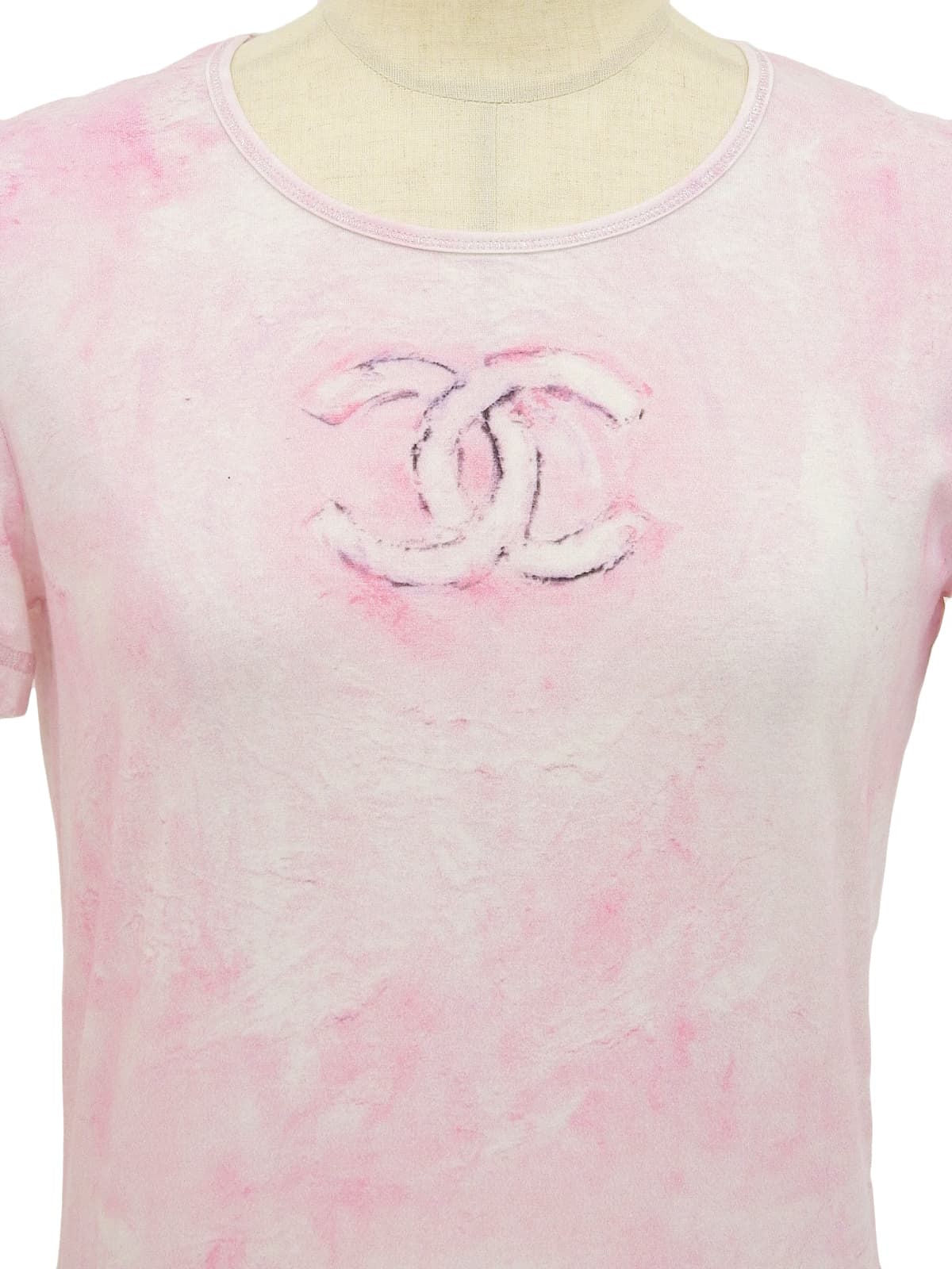 2009年製 CCマークプリントTシャツ ピンク