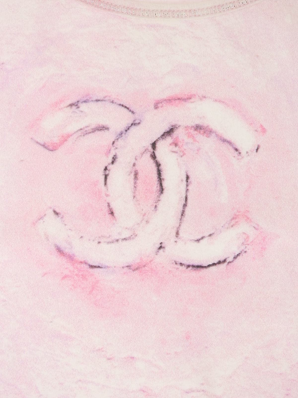 2009年製 CCマークプリントTシャツ ピンク