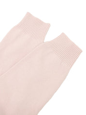 2009年製 カシミアバックCCマークロゴニットトップス ベビーピンク/マルチ