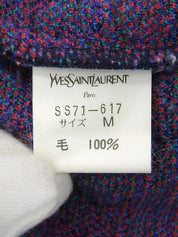 Logo Pattern Cardigan Navy/Multi