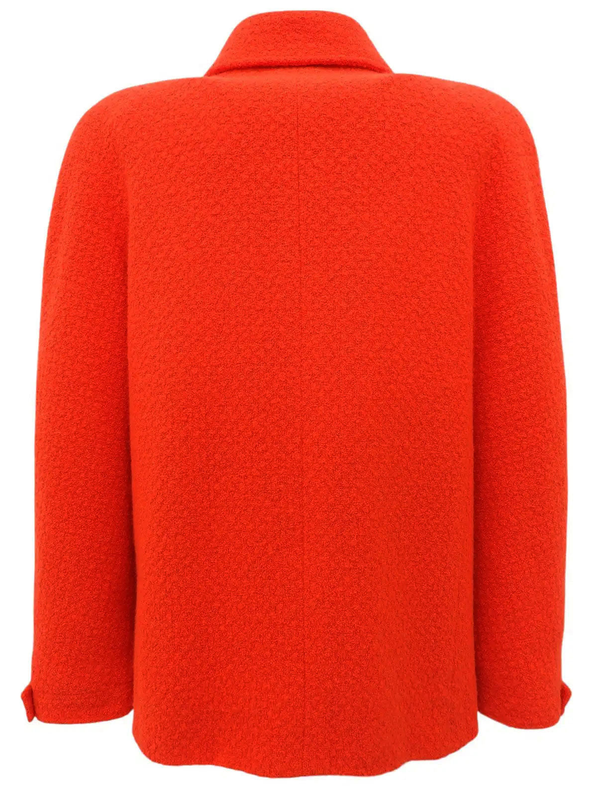 1995 Mohair CC Mark Button Jacket, Red