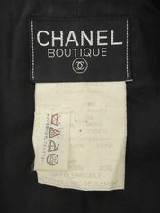 1995 Wool CC Mark Button Jacket Black