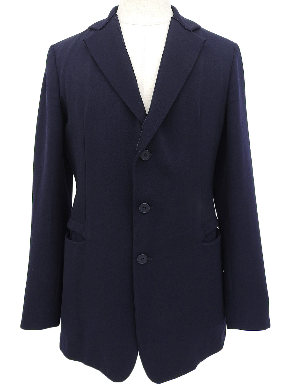 Navy wool jacket