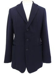Navy wool jacket