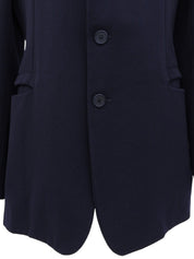 Navy wool jacket