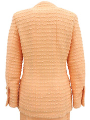 1993年製 CCマークボタンリボンタイノーカラーセットアップ オレンジ