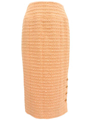 1993年製 CCマークボタンリボンタイノーカラーセットアップ オレンジ