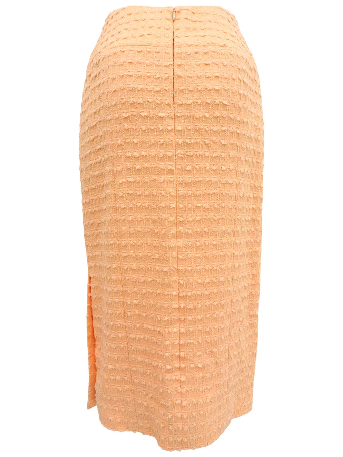 1993年製 CCマークボタンリボンタイノーカラーセットアップ オレンジ