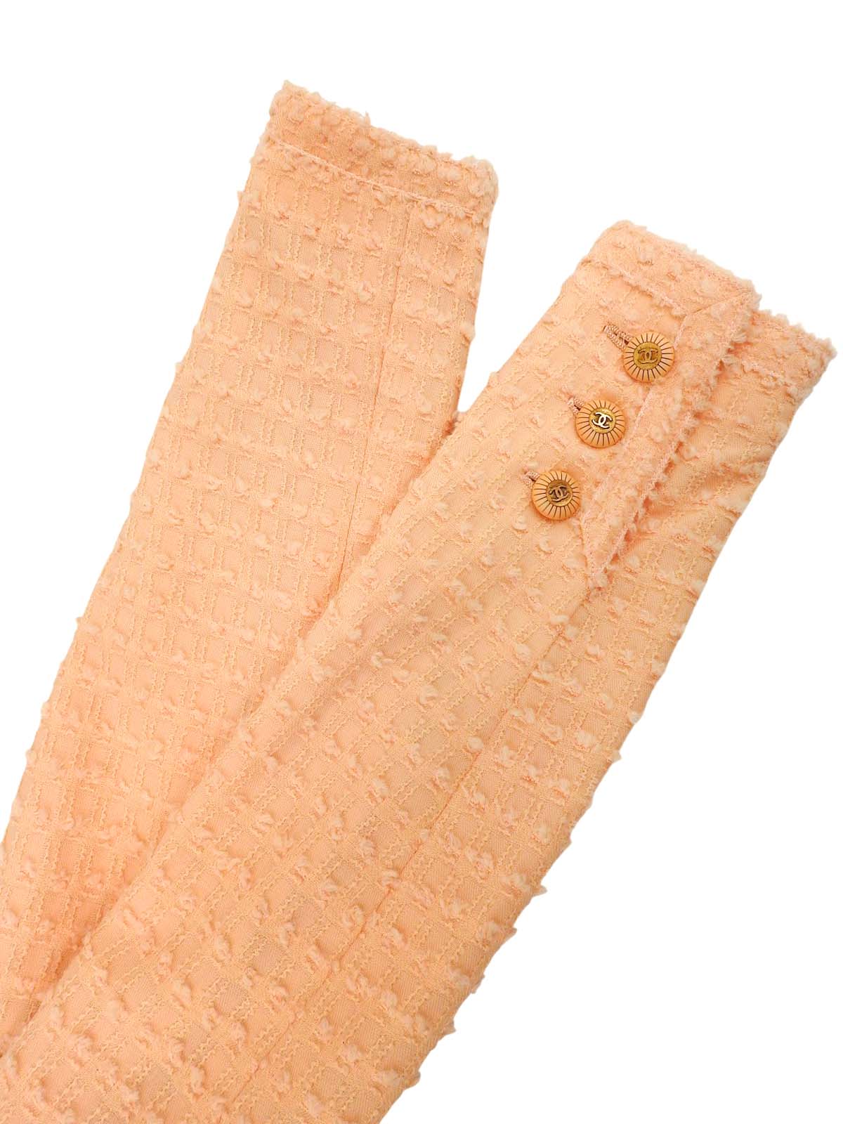 1993年製 CCマークボタンリボンタイノーカラーセットアップ オレンジ