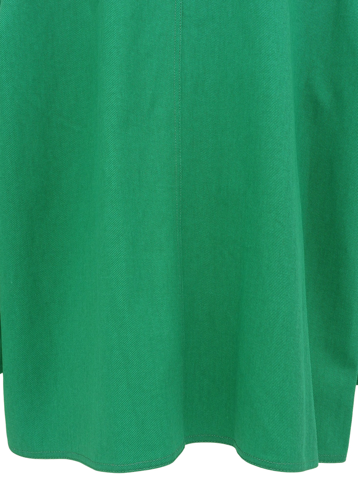 コットンCCマークボタンサファリジャケット　グリーン