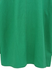 コットンCCマークボタンサファリジャケット　グリーン