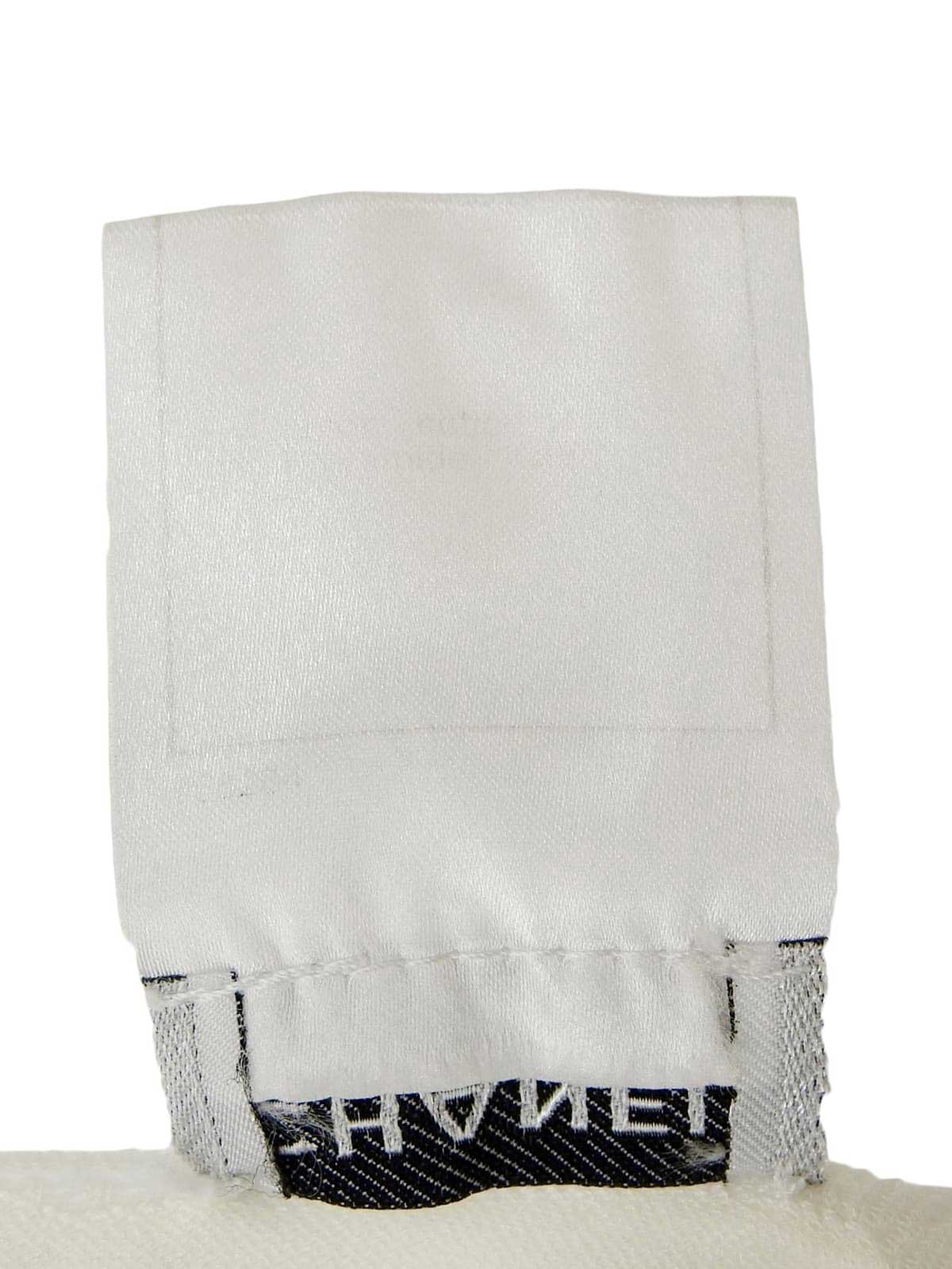 2006年製 オーバルCCマークプレートフリルノースリーブワンピース ホワイト