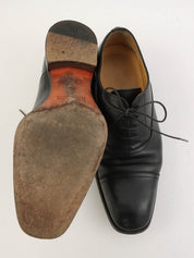 ストレートチップオックスフォードシューズ ブラック