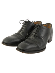 ストレートチップオックスフォードシューズ ブラック