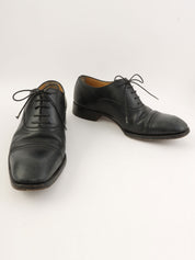 ストレートチップオックスフォードシューズ ブラック